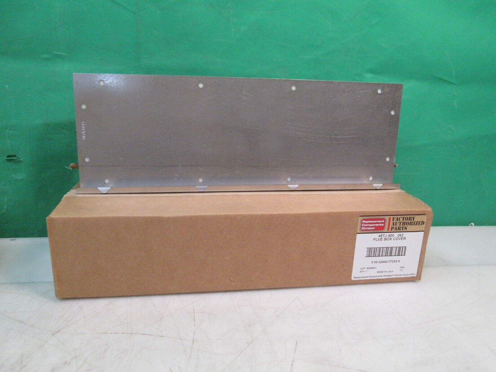 Carrier Factory Authorized Parts™ - 48TJ400262 Flue Box Cover NEW