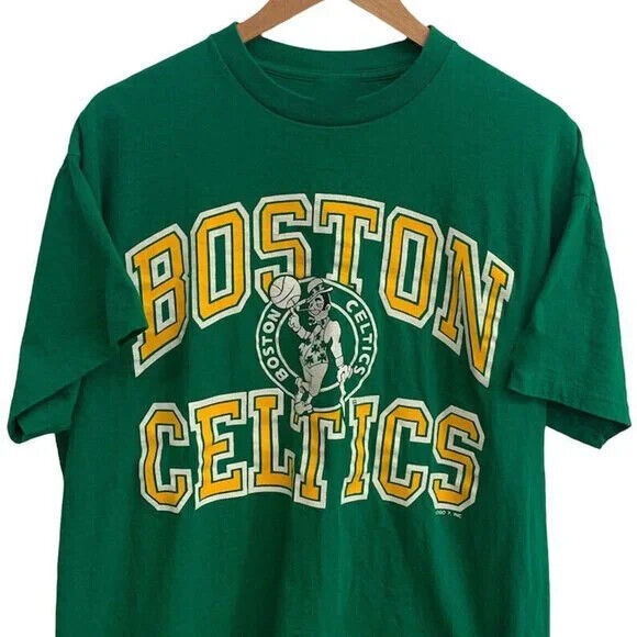 HOT_SALE Boston Celtics T Shirt Vintage NBA Basketball All Sizes