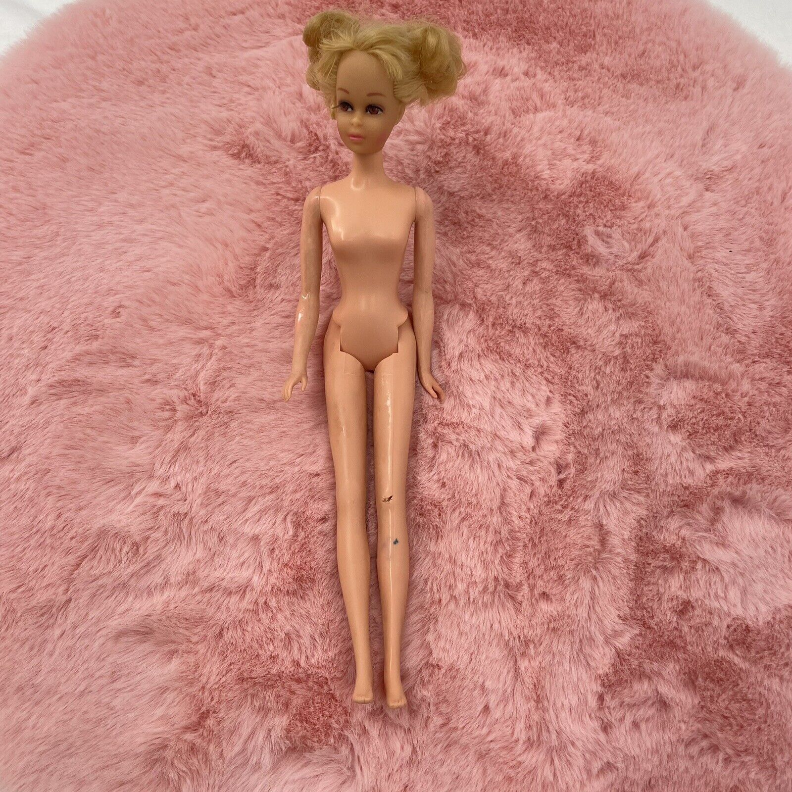 Vintage Barbie Barbie Blonde Mod Francie TNT with Lashes Brown Eyes