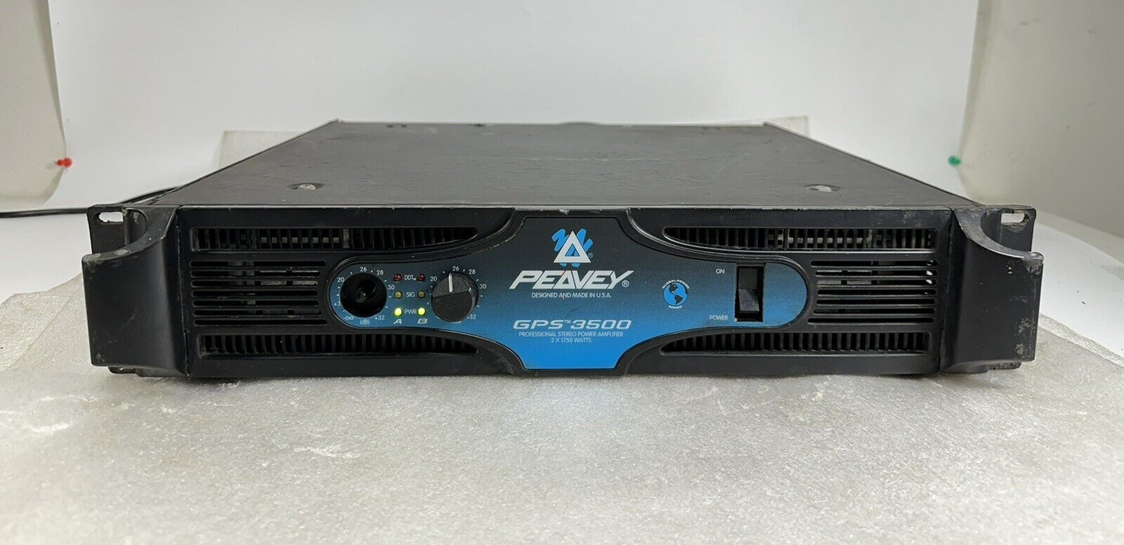 Peavey GPS-3500 Professional Stereo Power Amplifier ~ 2 x 1750W ~ TESTED / WORK
