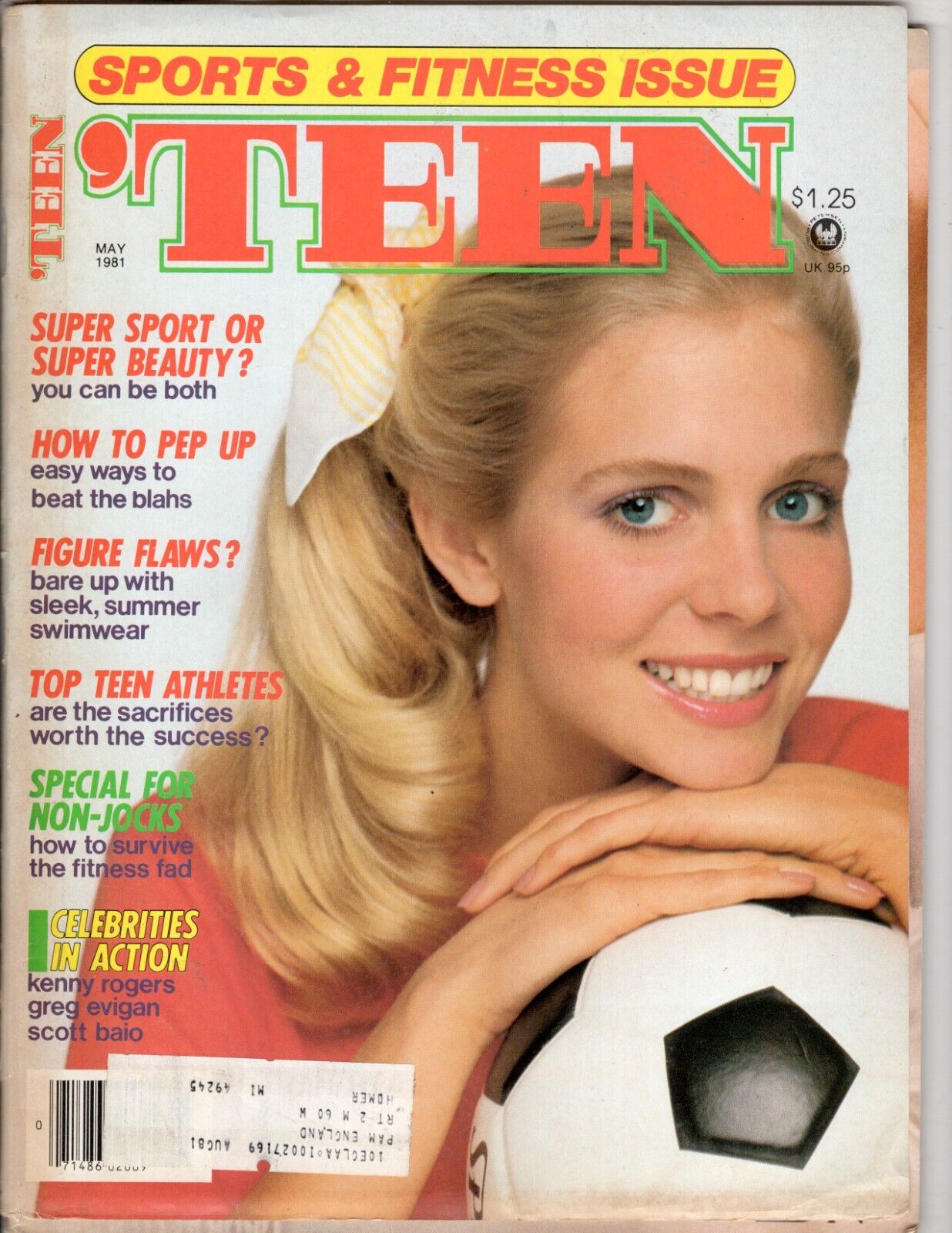 Young \'N Loving 80\'S Teen Magazine May 1981 MARIEL HEMINGWAY LOU FERRIGNO