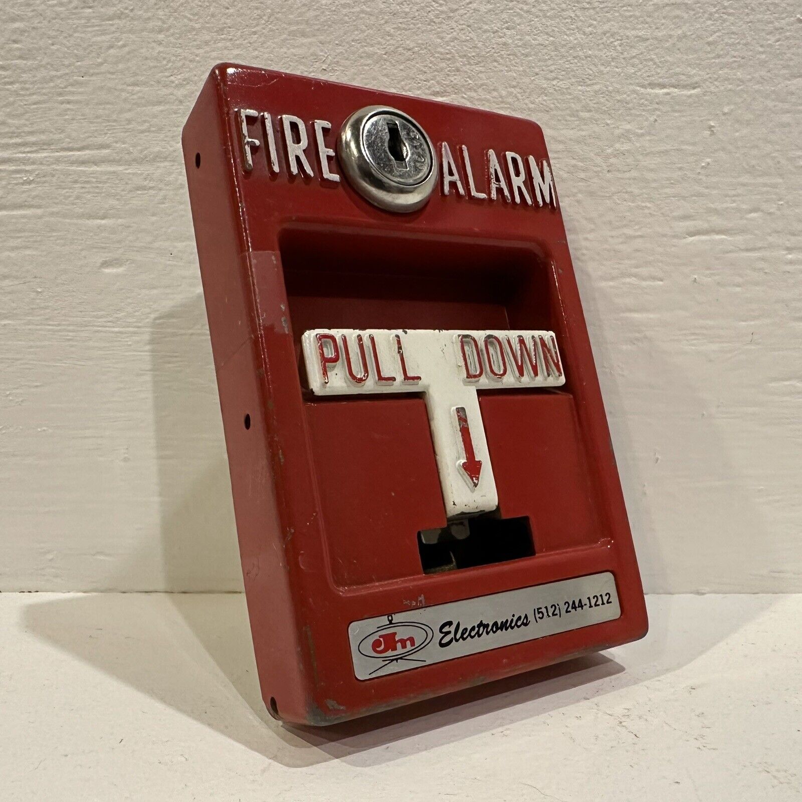 RSG RMS-1T Fire Alarm Pull Station (No Key)