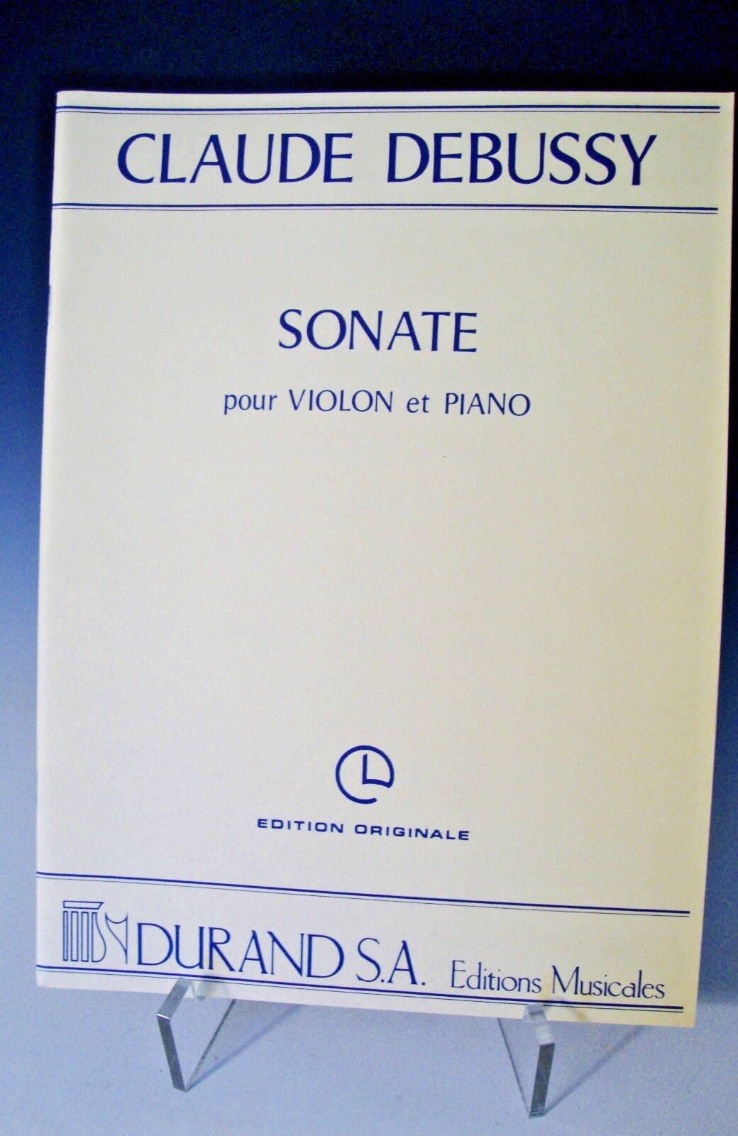 Claude Debussy Sonate pour Violon et Piano Sheet Music Edition Originale (234)