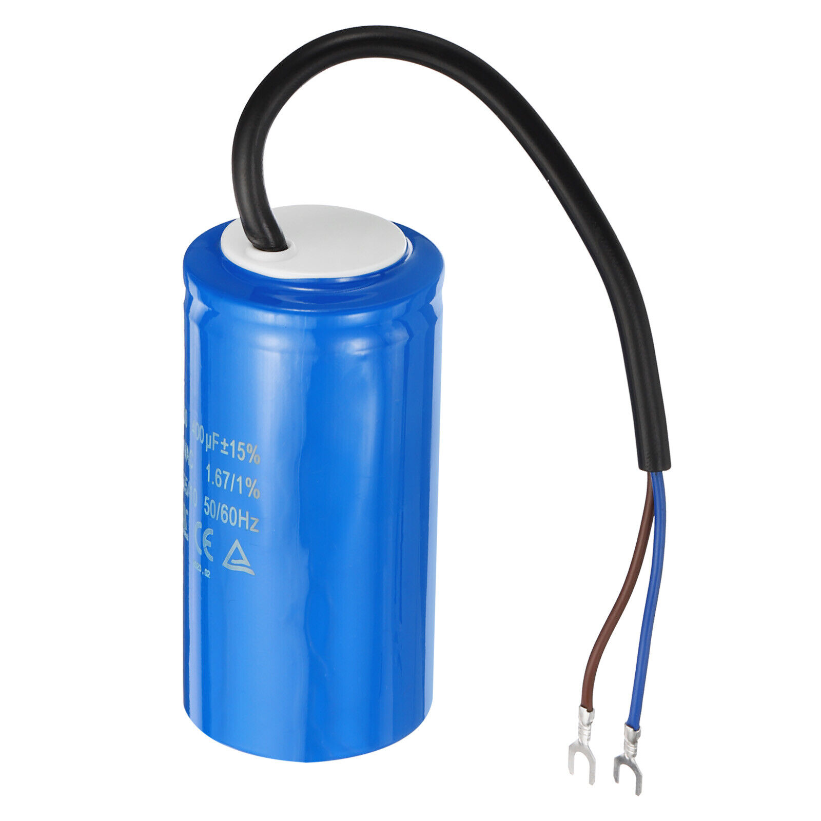 CD60 Run Capacitor 400uF 250VAC 50/60Hz Motor Starting Capacitor with 2 Wires