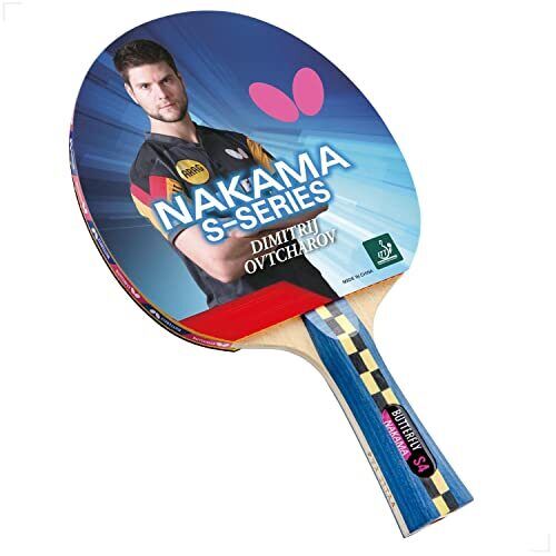 Butterfly Nakama S4 Table Tennis Racket - Carbon Fiber Power With Surprising Con