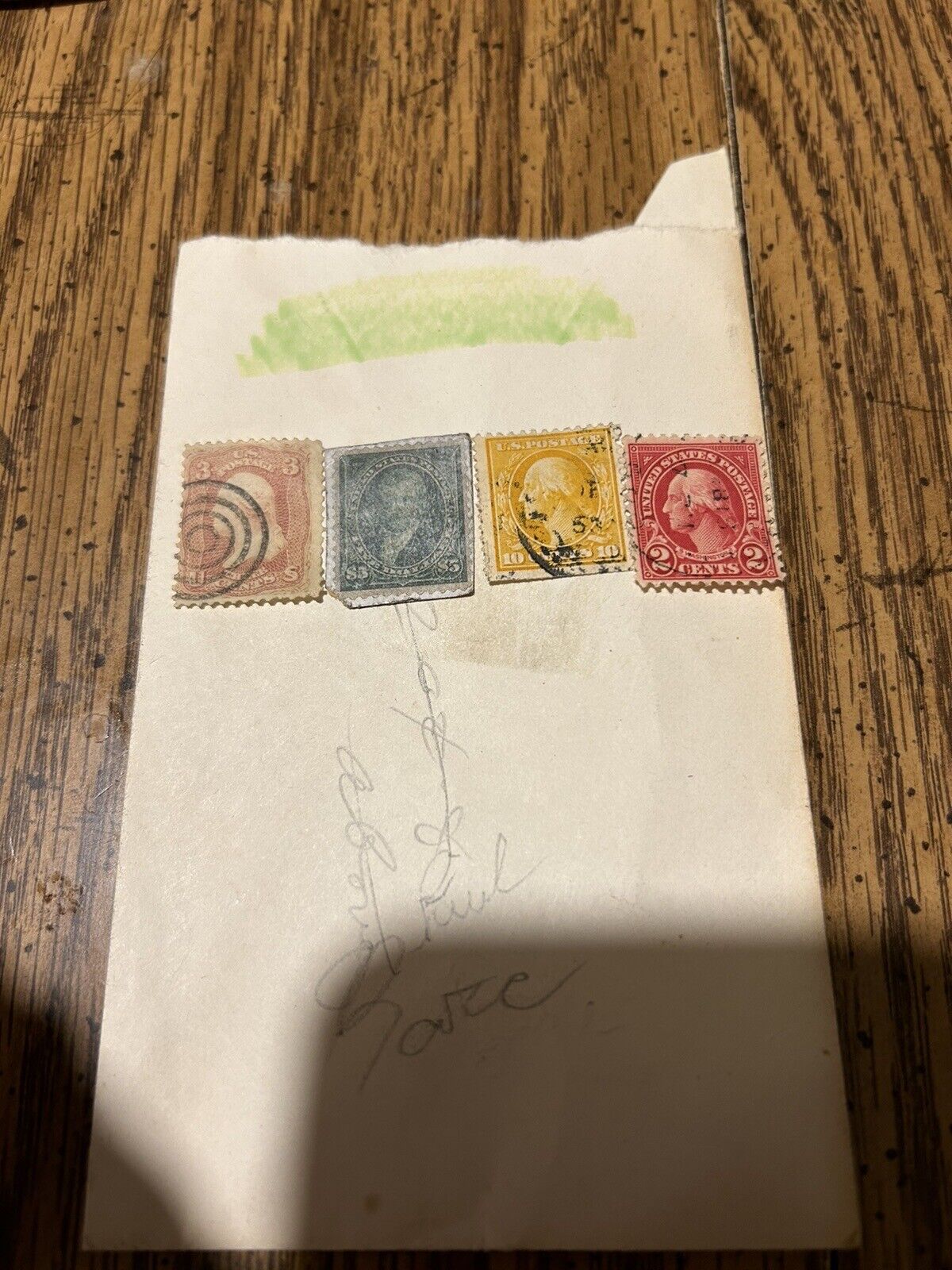 4 Old Rare U.S. Postal Stamps 5.15$ Face Value Stamp Collection