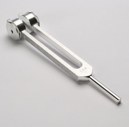 128Hz Weighted Tuning Fork for Music, Healing, Diagnostics,