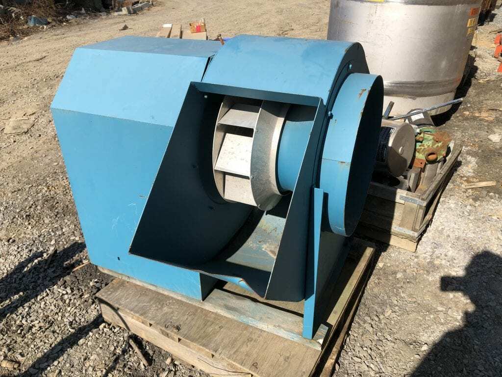 2 HP Twin City Squirrel Cage Centrifugal Fan / Blower
