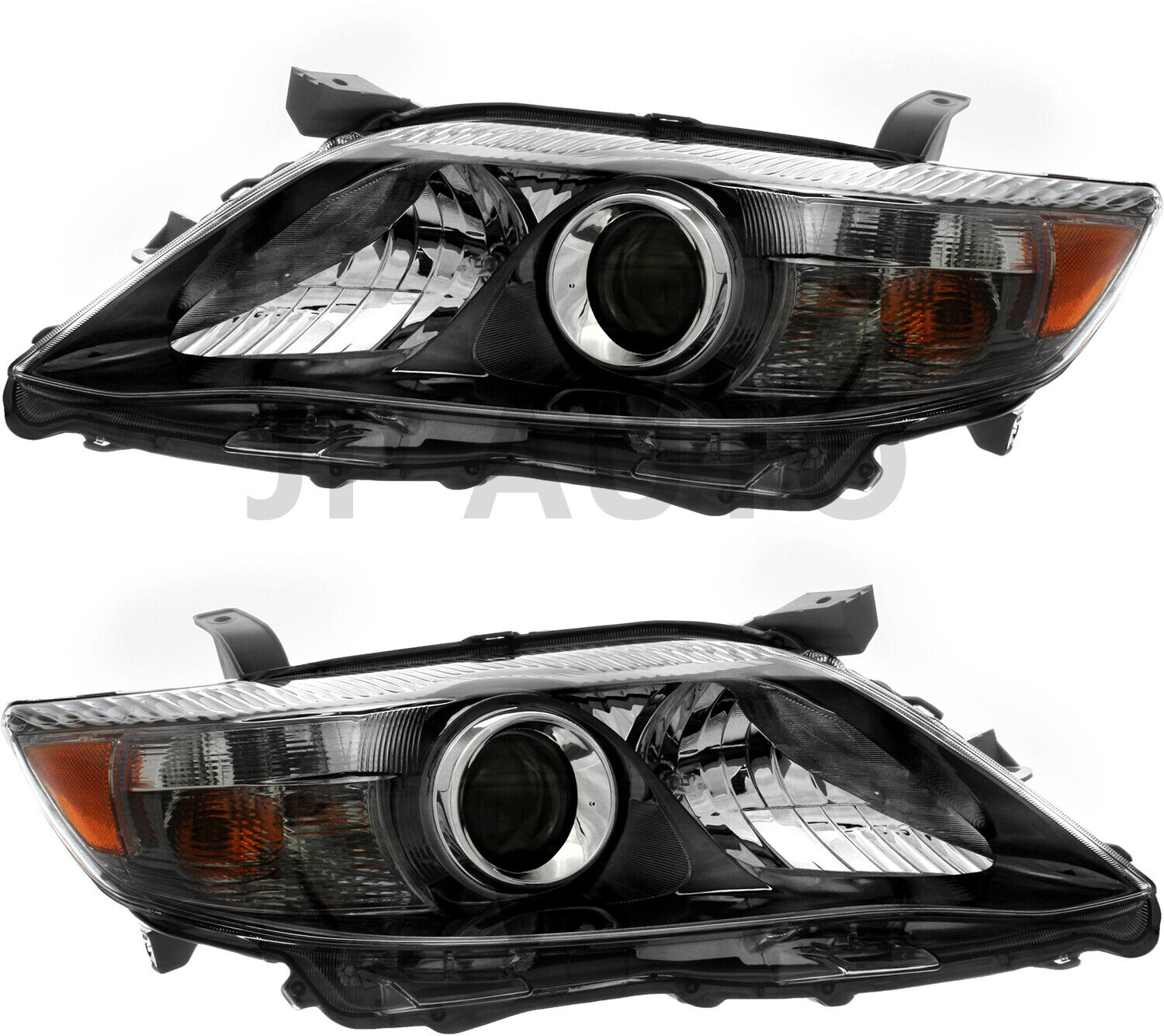 For 2010-2011 Toyota Camry Headlight Halogen Set Driver and Passenger Side