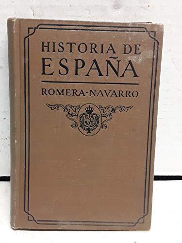Historia De Espana (Heath\'s Modern Language Series)