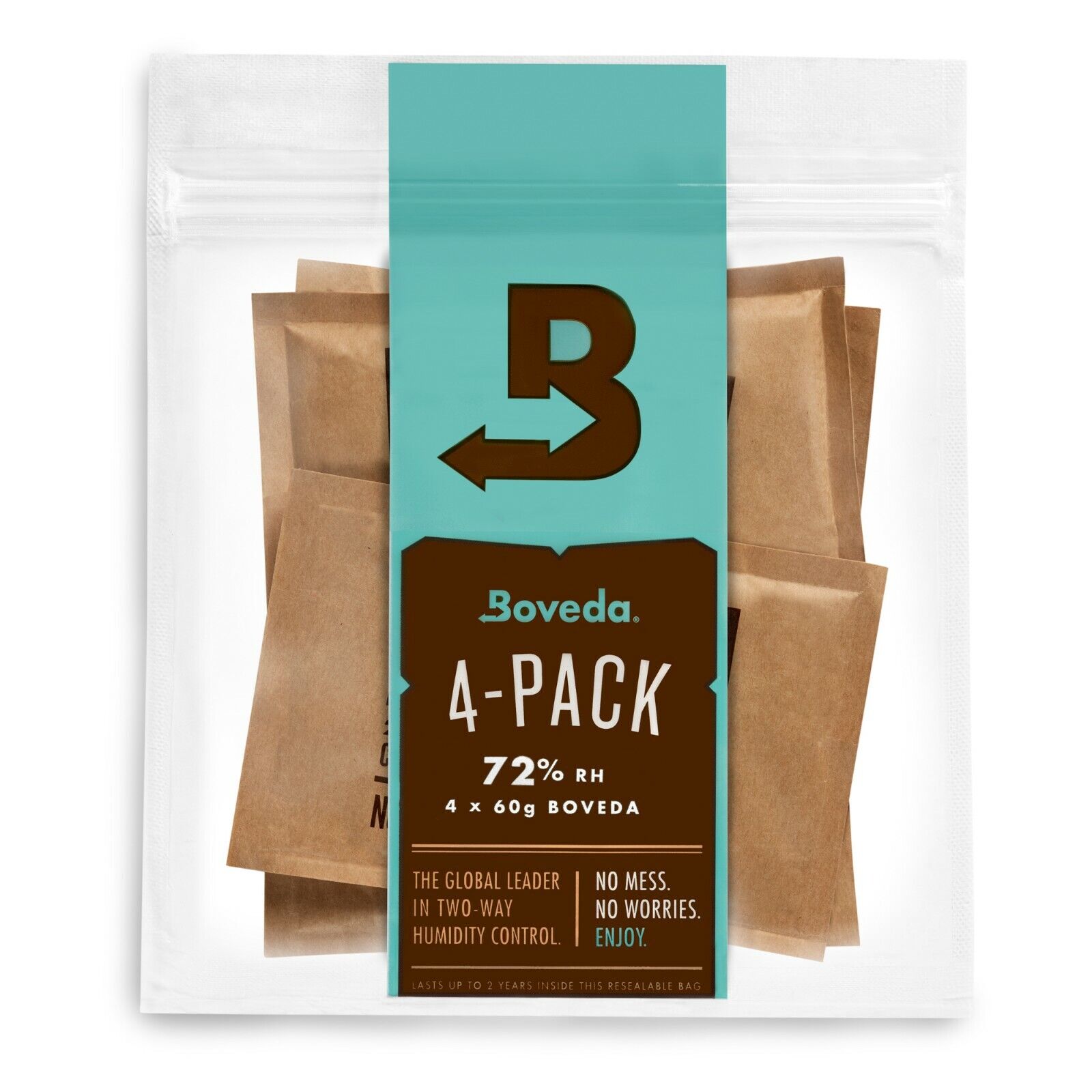 Boveda 72% RH 2-Way Humidity Control - Size 60 for Every 25 Cigars