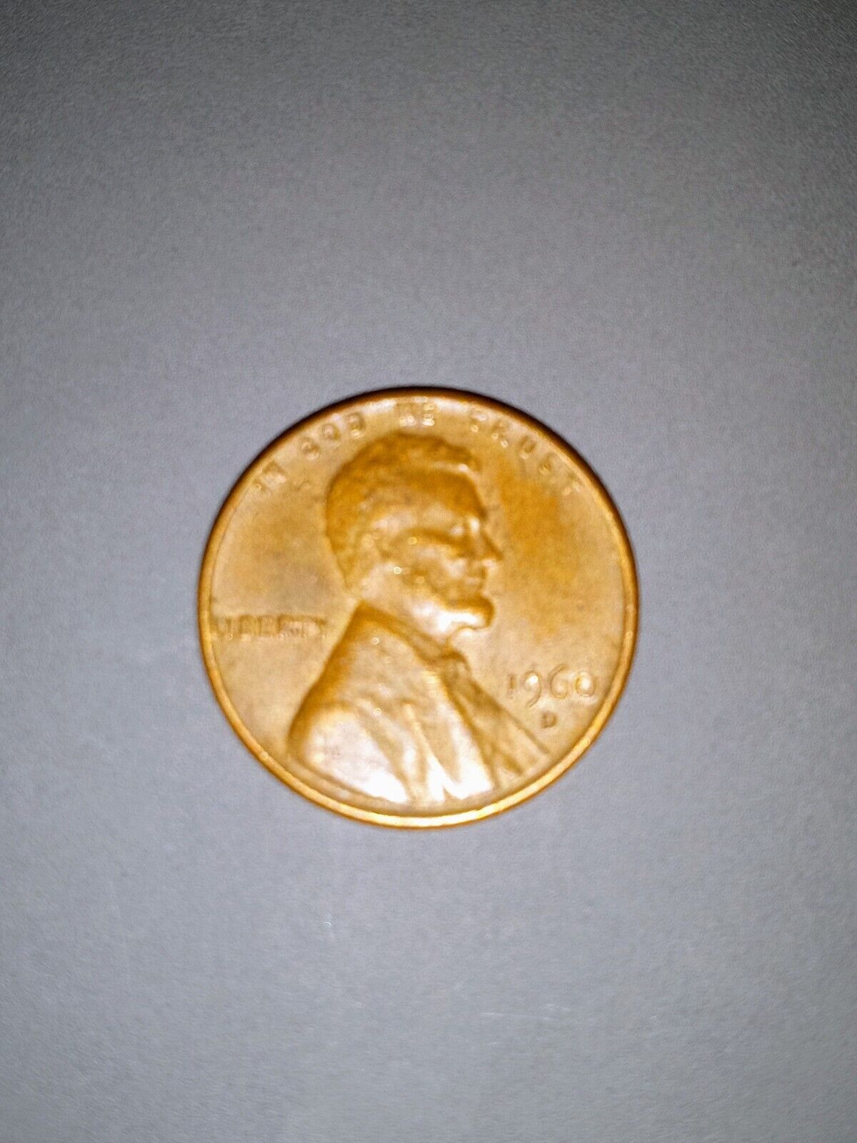 1960 D LARGE DATE LINCOLN PENNY CIRCULATED 