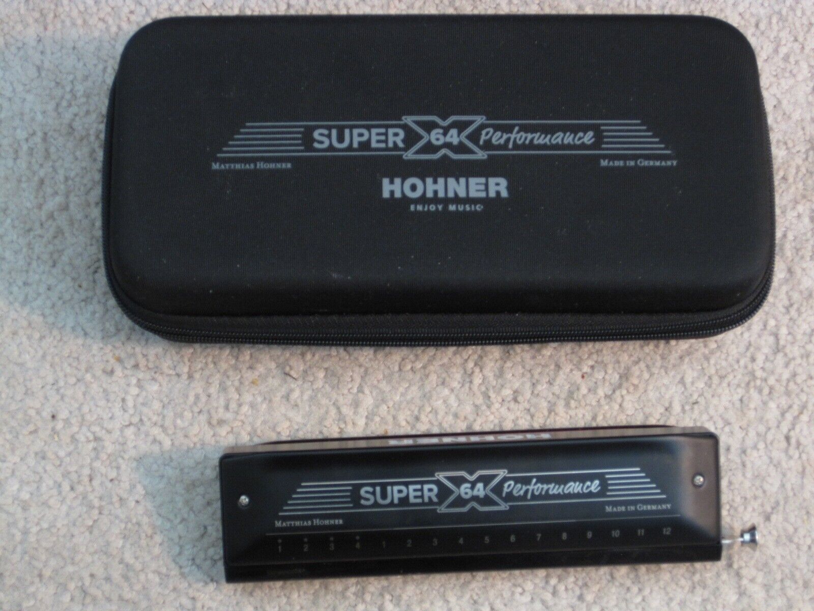 Hohner Super 64x Performance Chromatic Harmonica - Mint Condition