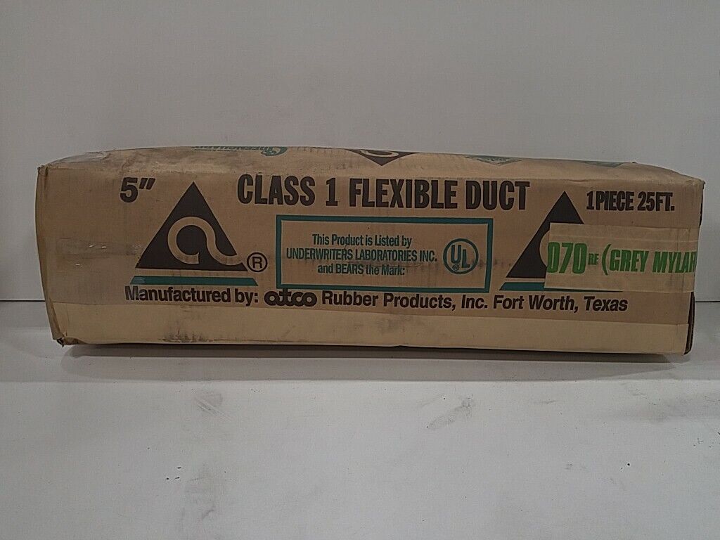 Atco Insulated Class 1 Flexible Duct, 5