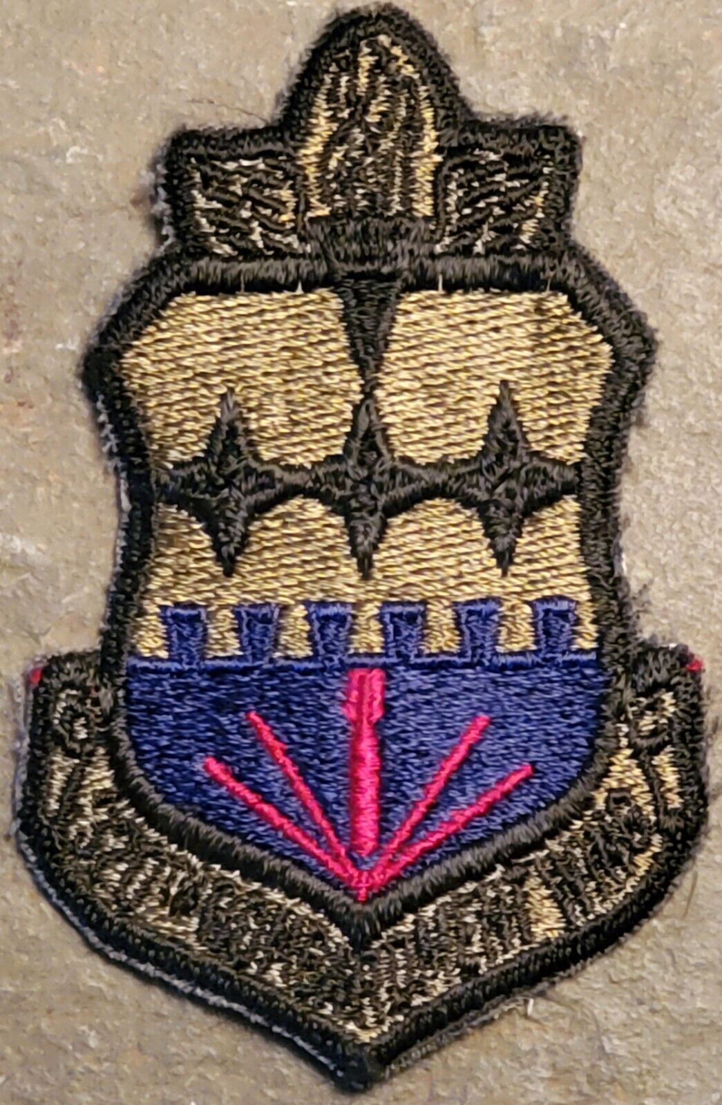 320th BOMBARDMENT WING PATCH USAF AIR FORCE VINTAGE  SUBDUED ORIGINAL MILITARY 