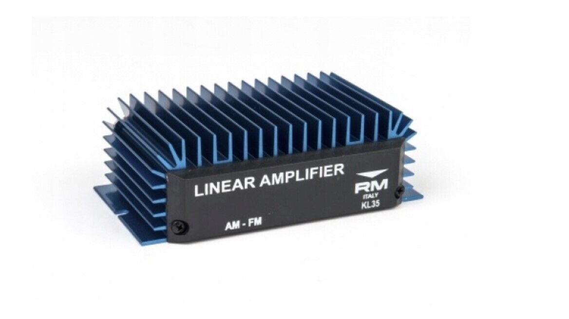 RM KL 35 AM/FM 35W Compact Power Amplifier Operating Range 26-30MHz 5A Fuse