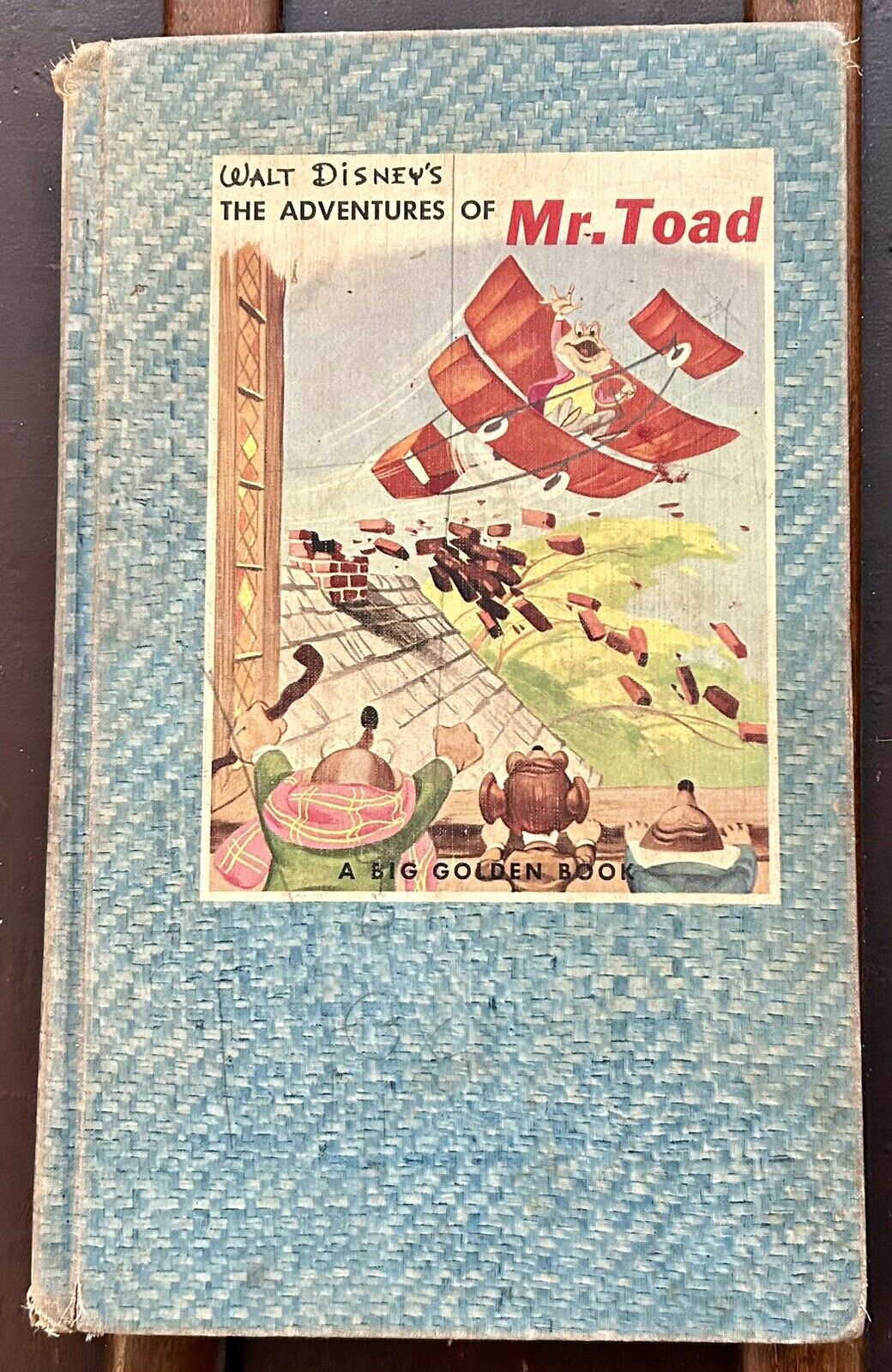 Rare 1949 Edition Of Walt Disney’s The Adventures Of Mr Toad Children’s Book