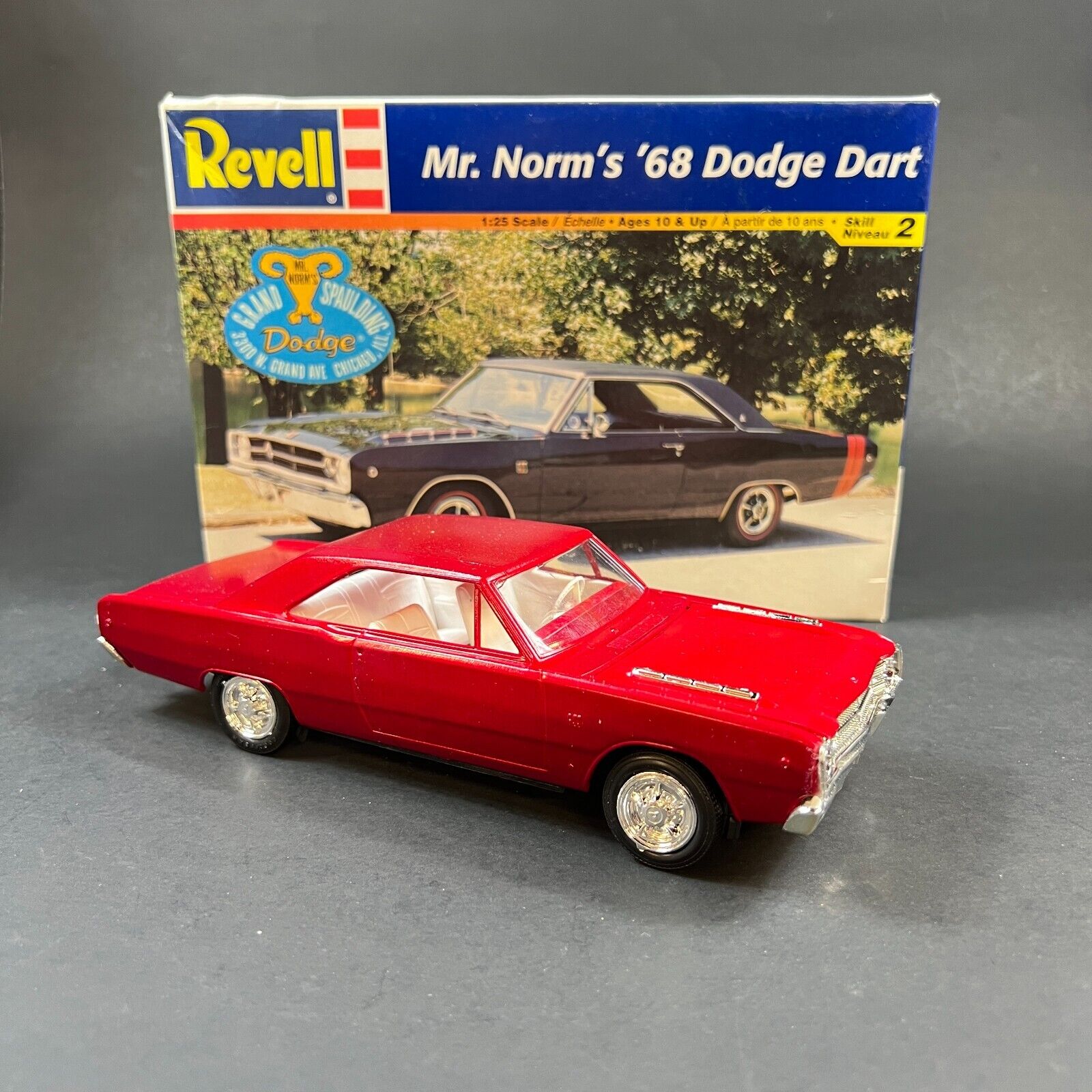 Revell Mr Norms 1968 Dodge Dart 1/25 Built Model Car Kit with Original Box