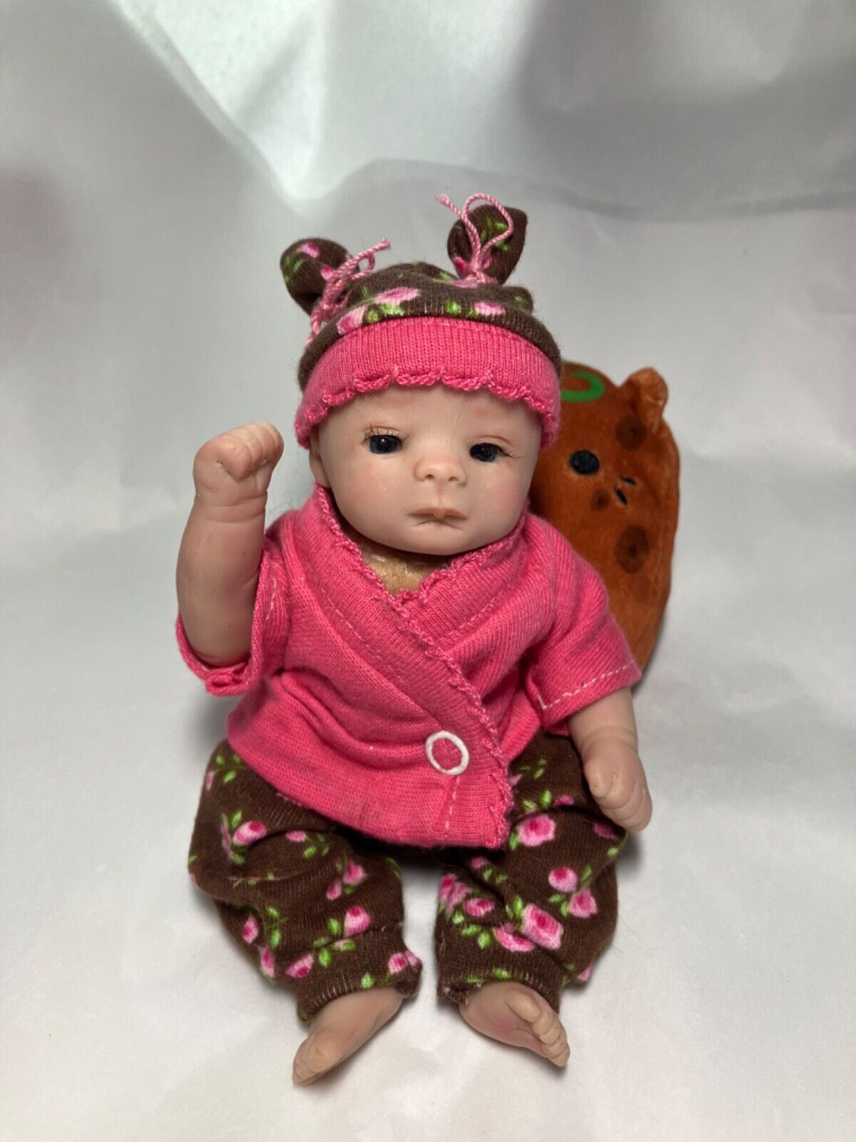 OOAK Polymer Clay Baby by Cecilia Gama 5.5 inches