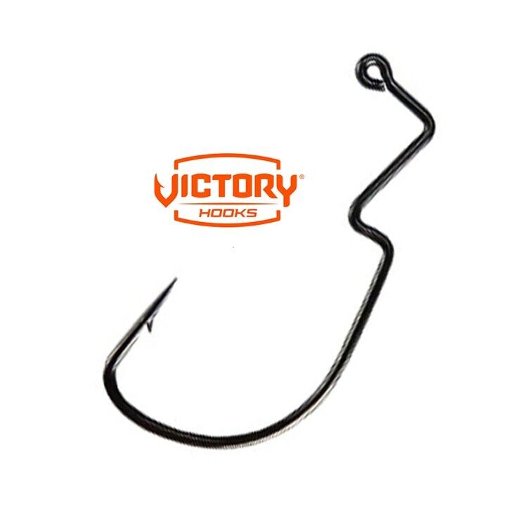 Victory Hooks Hook 10777 Black Nickel EWG Extra Wide Gap Endura Needle Point New