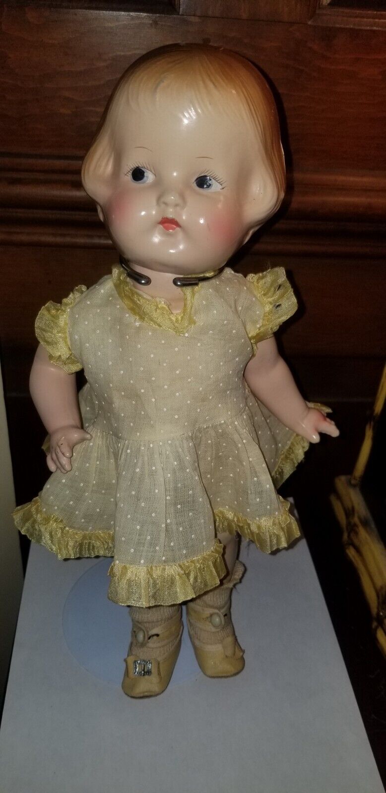 VINTAGE KEWTY COMPOSITION ARRANBEE GIRL DOLL EXCELLENT 13”