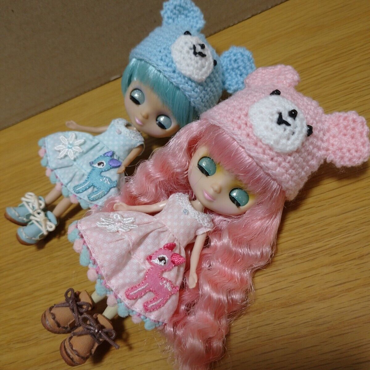 Custom Petite Blythe Kiki Lala Fashion Doll w/ Boots Peko RyuChel Toy Collection