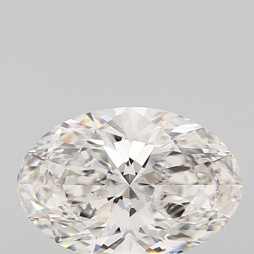 Lab-Created Diamond 2.33 Ct Oval G VS2 Quality Excellent Cut GIA Certified