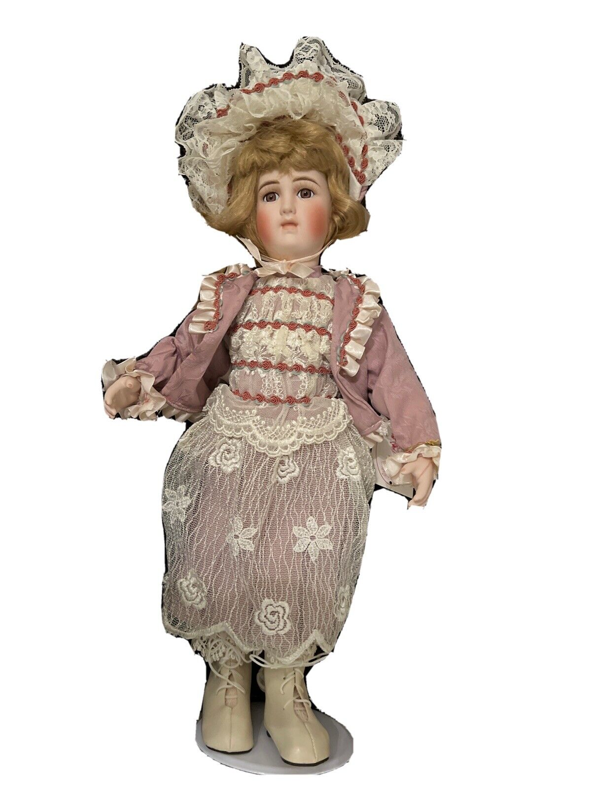 Barb Corning 328/2000 Porcelain Doll-Auth-Antique Collection