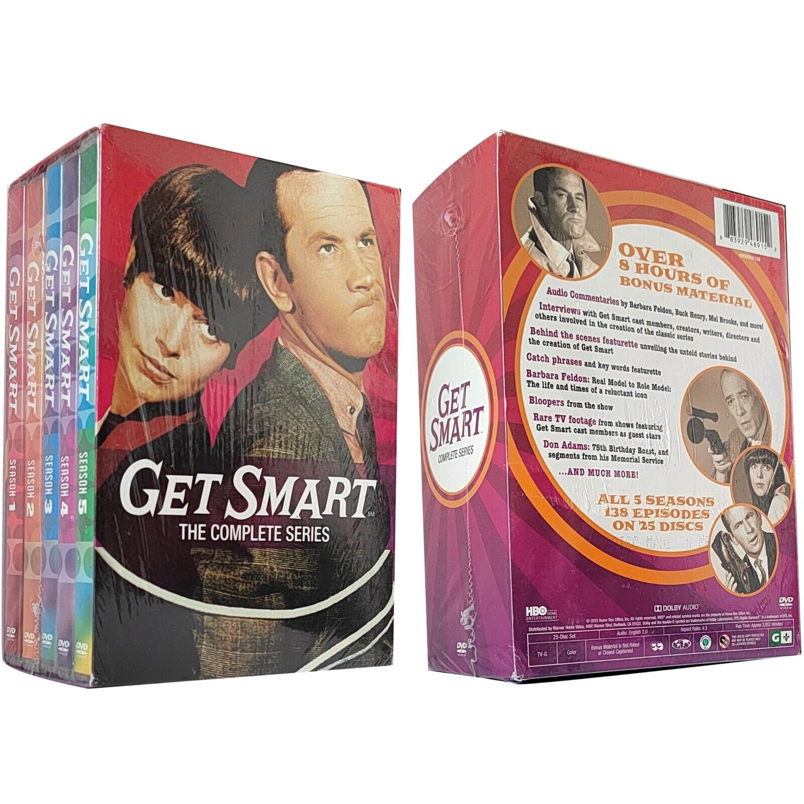 Get Smart The Complete Series DVD 25-Disc Don Adams , Region 1