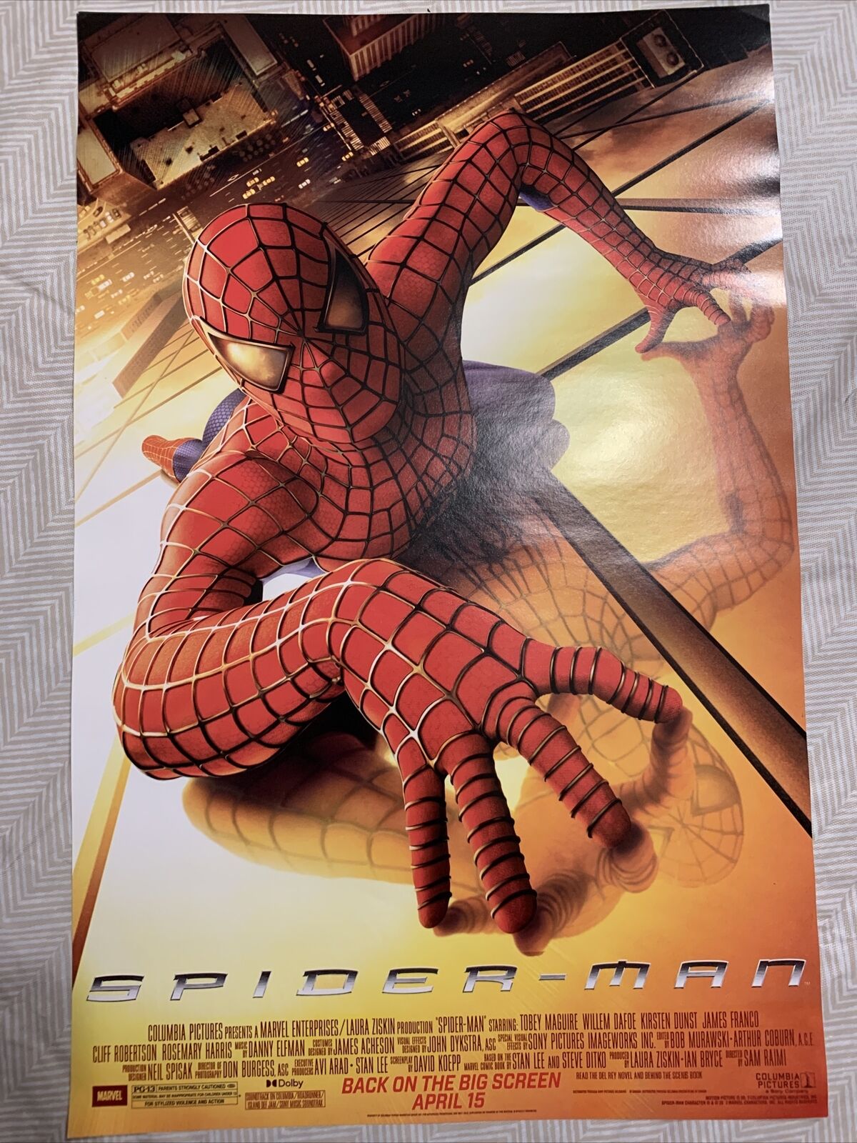 Spider-Man (2002) Re-Release Collectible Poster 2024