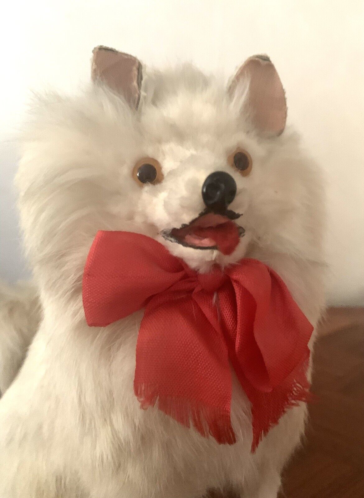 Antique Dog Pomeranian Spitz For Doll, Big size, Perfect Condition