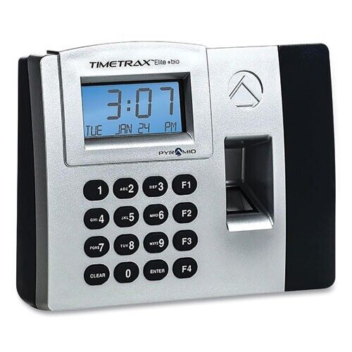 Pyramid Time TTELITEET Timetrax Elite Biometric Time Clock Terminal