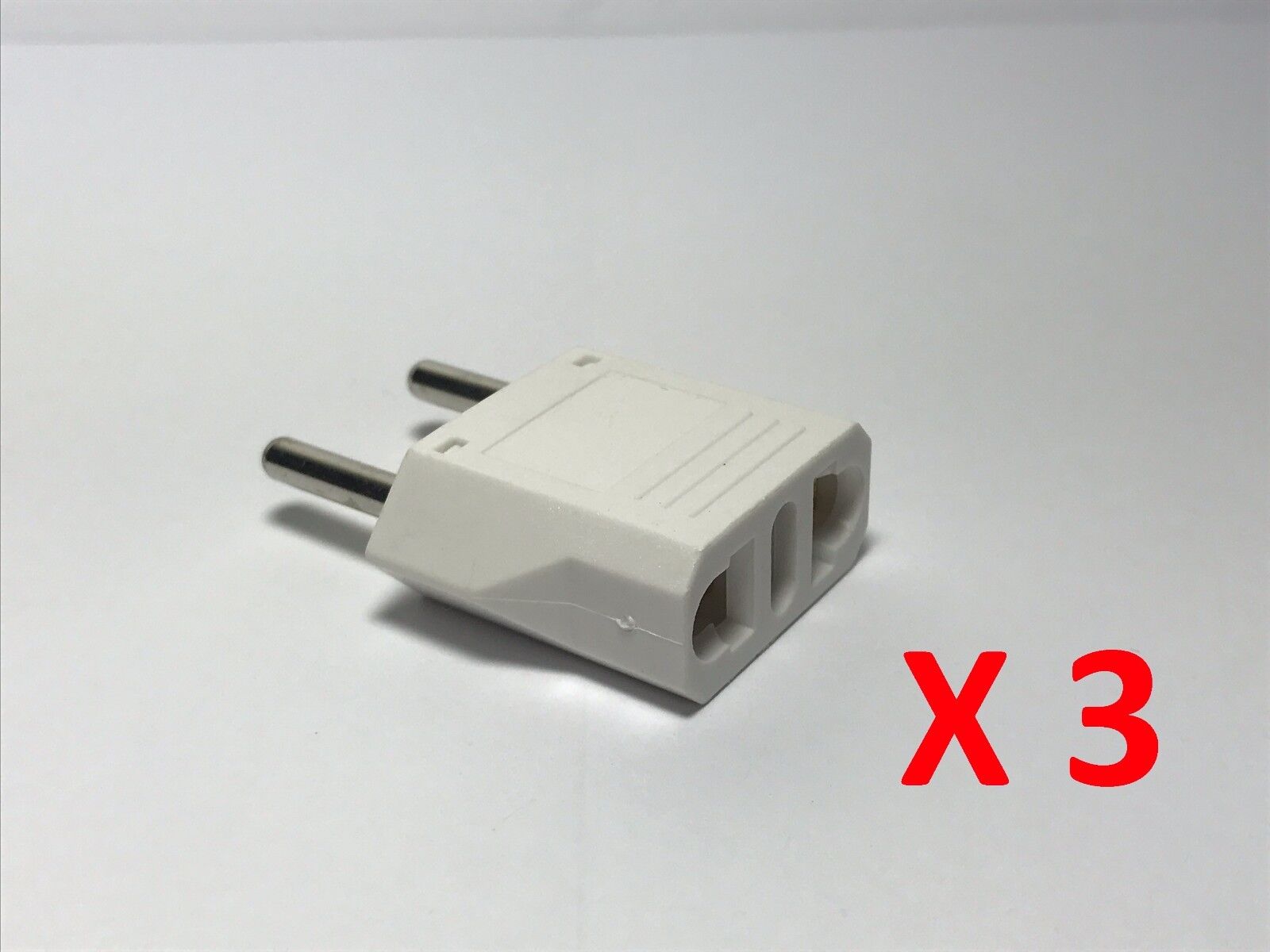 US USA To EU European Travel Plug Adapter Power Converter Charger For Europe