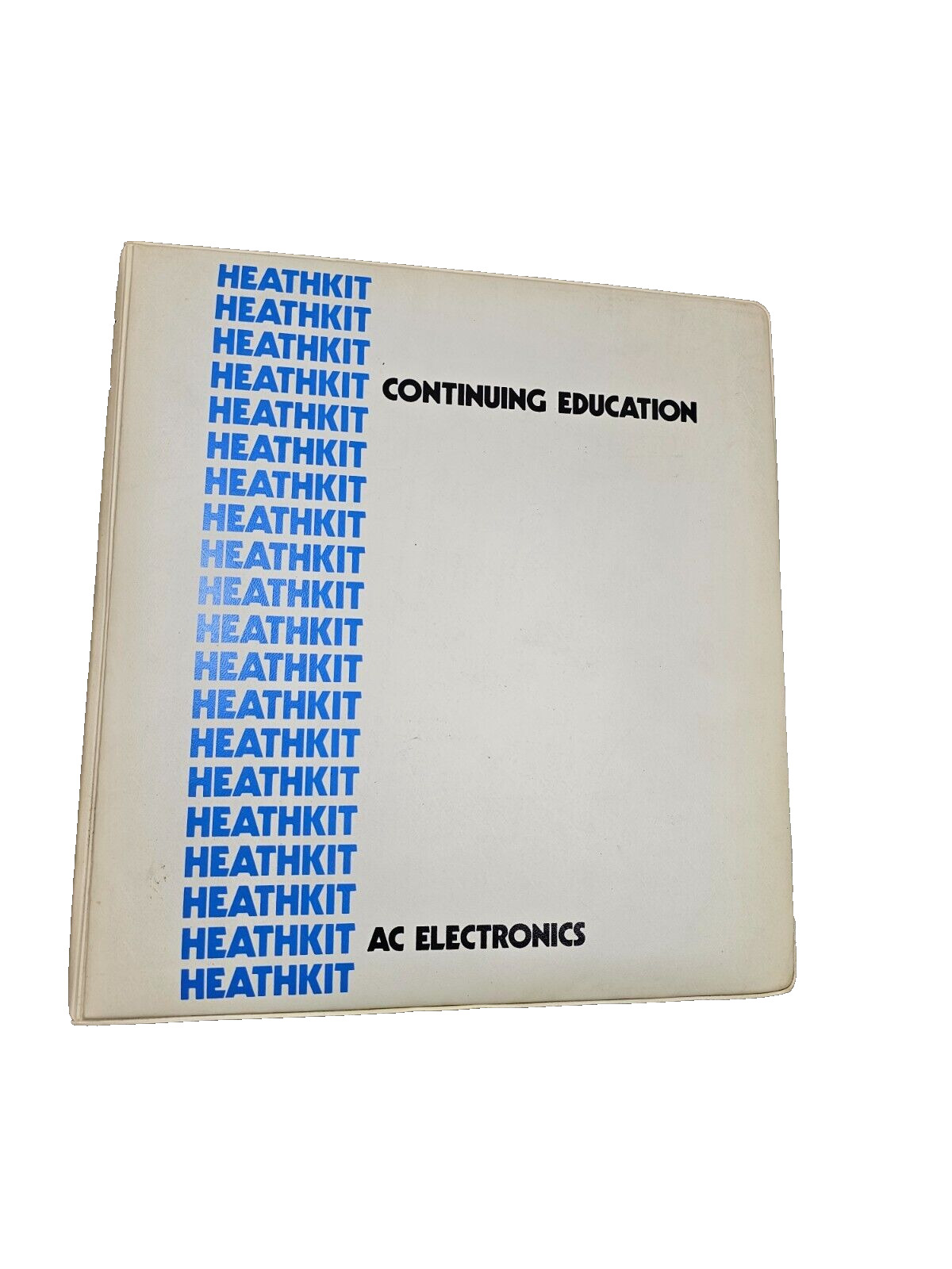 Vintage Heathkit Continuing Education Binder