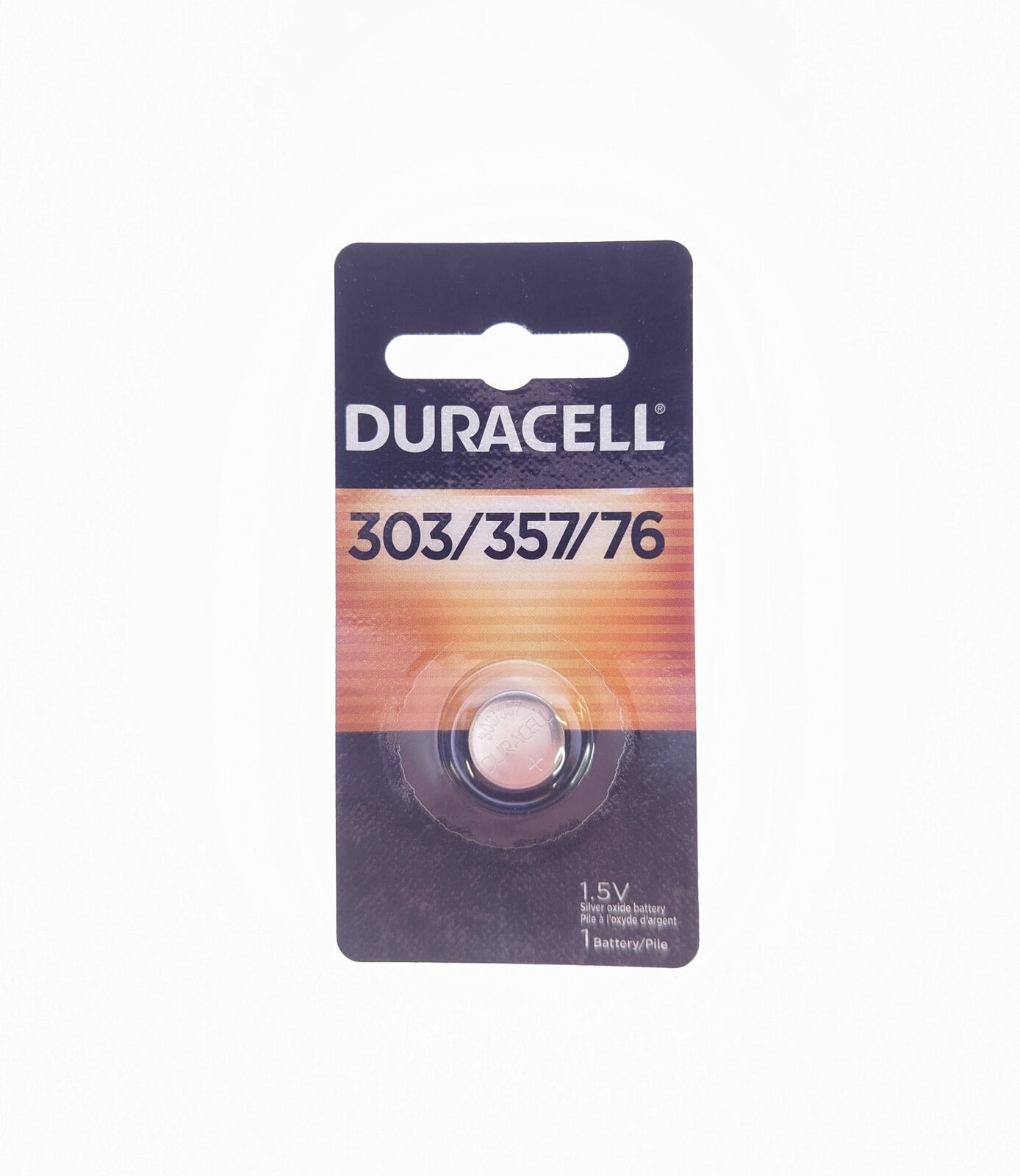 Duracell 303/357/76 Silver Oxide Button Batteries 1 5 20 40 100 Value Pack Lot