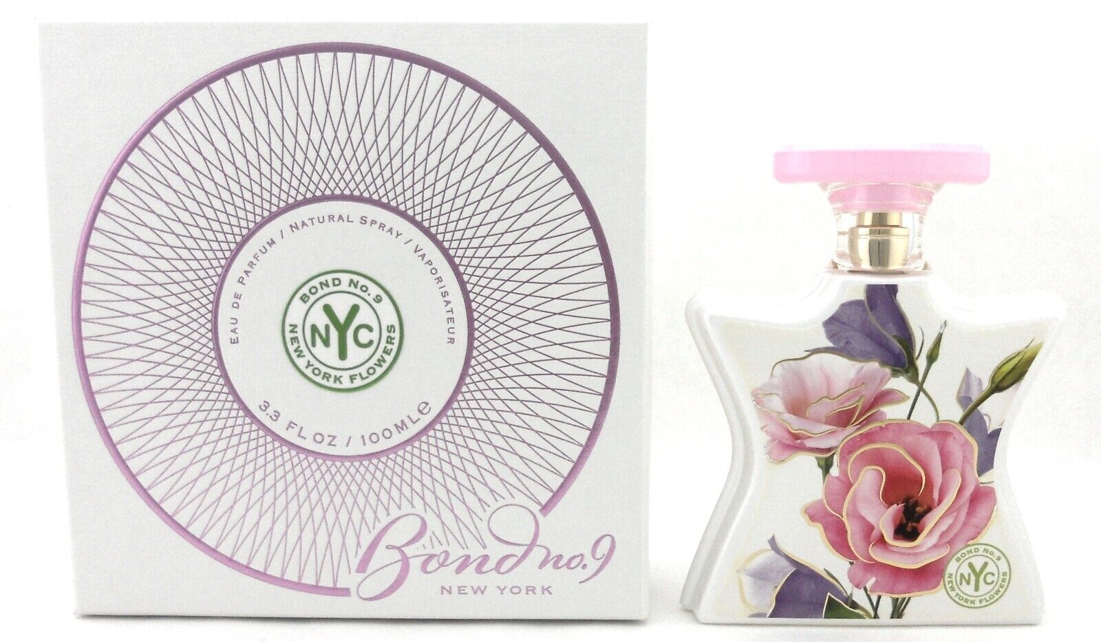 Bond No. 9 New York Flowers 3.3 oz. Eau De Parfum Spray for Women New in Box