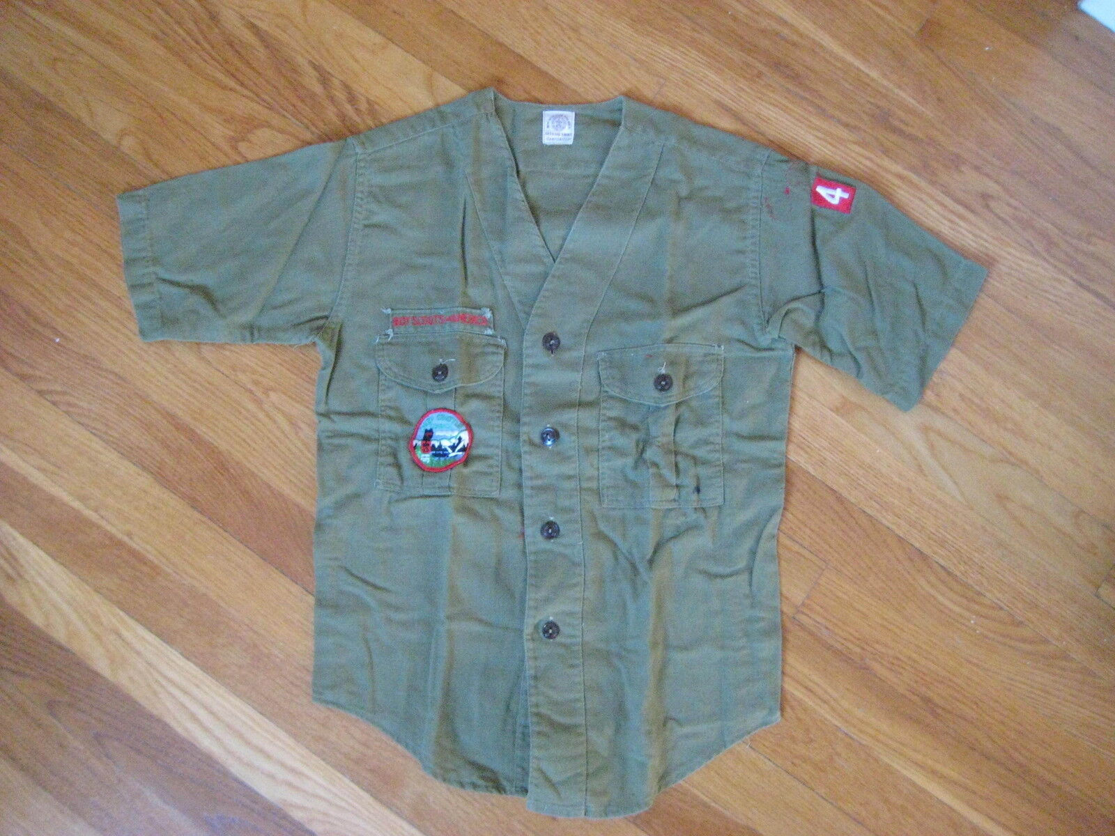 vintage BSA Boys Scouts of America Chief Seattle Council SHIRT badge patch 433 ?
