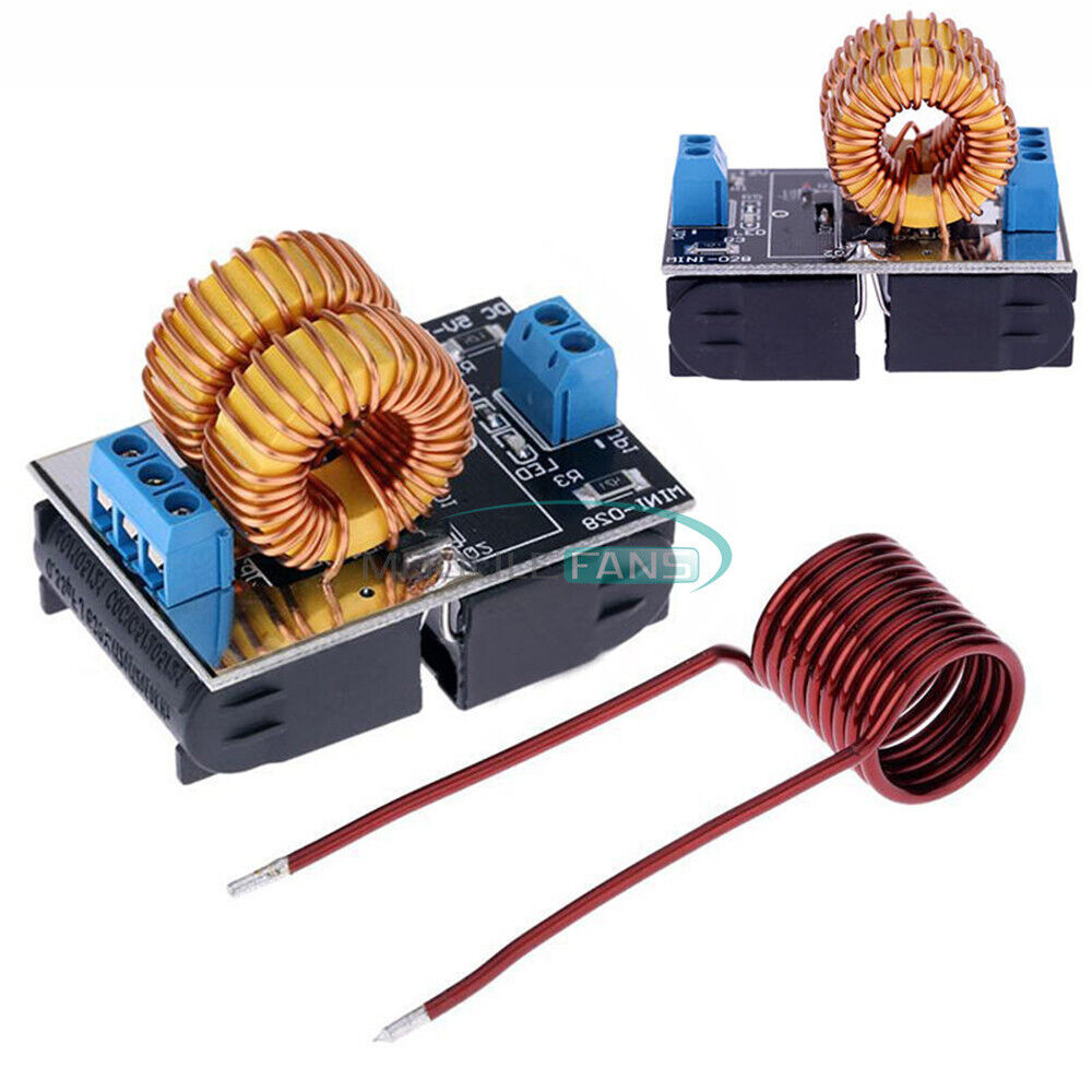 120W/1000W/1800W/2500W ZVS Induction Heating Board Module Heater Fan DIY Kit