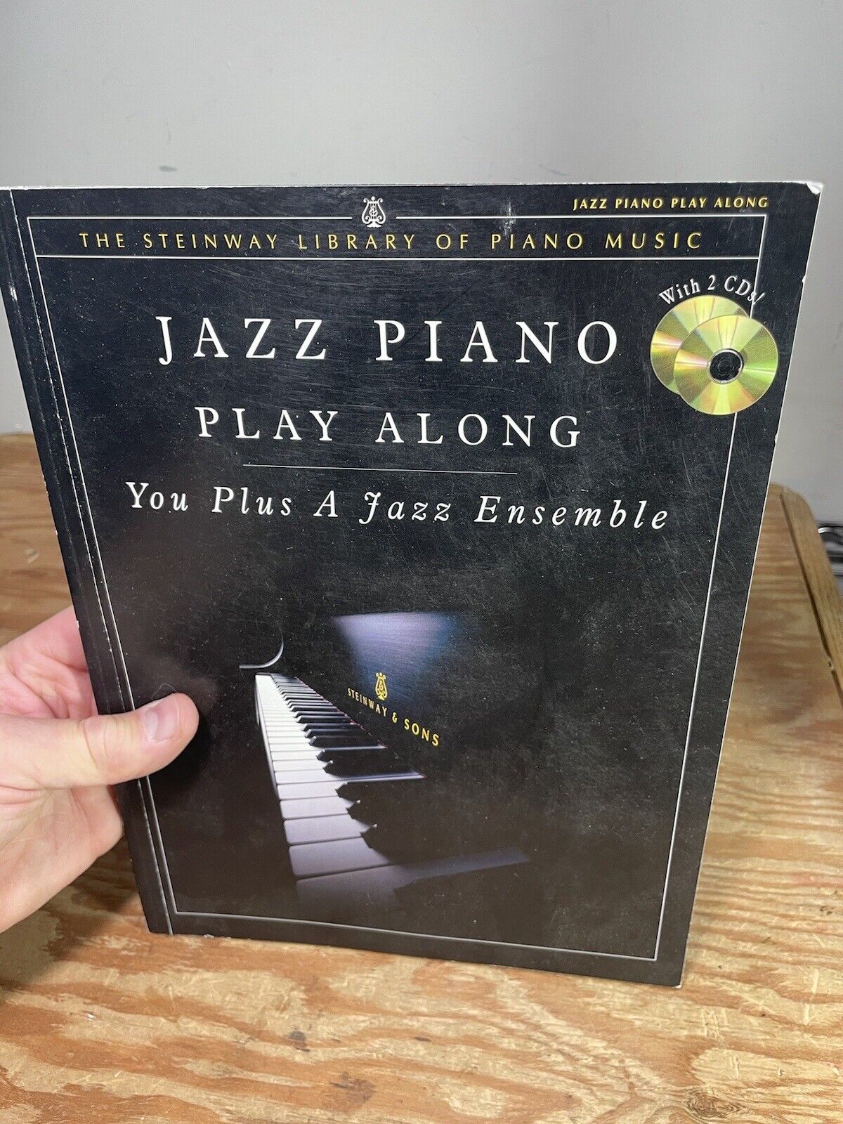 Steinway Library Jazz Piano Play Along You Plus A Jazz Ensemble 2 CDs & Book