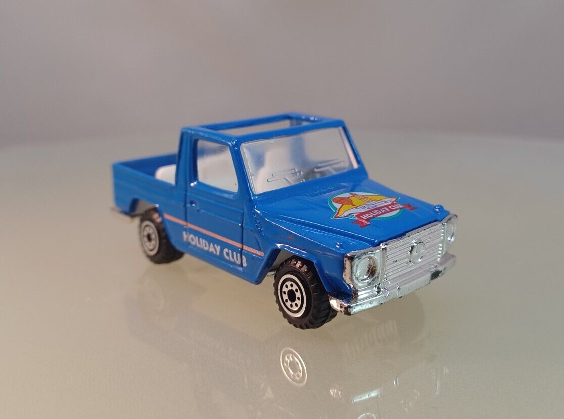 Unbranded Vintage Diecast Safari Pickup Truck, Blue \