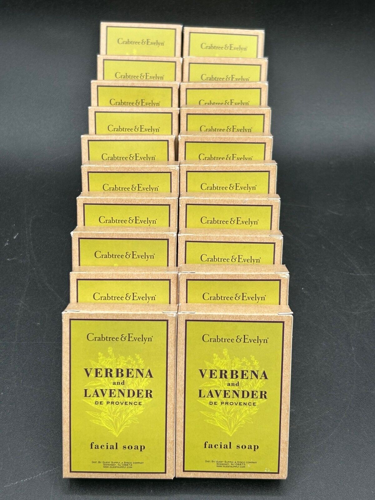 (Lot of 20) Crabtree & Evelyn VERBENA & LAVENDER Soap Bars 1 oz