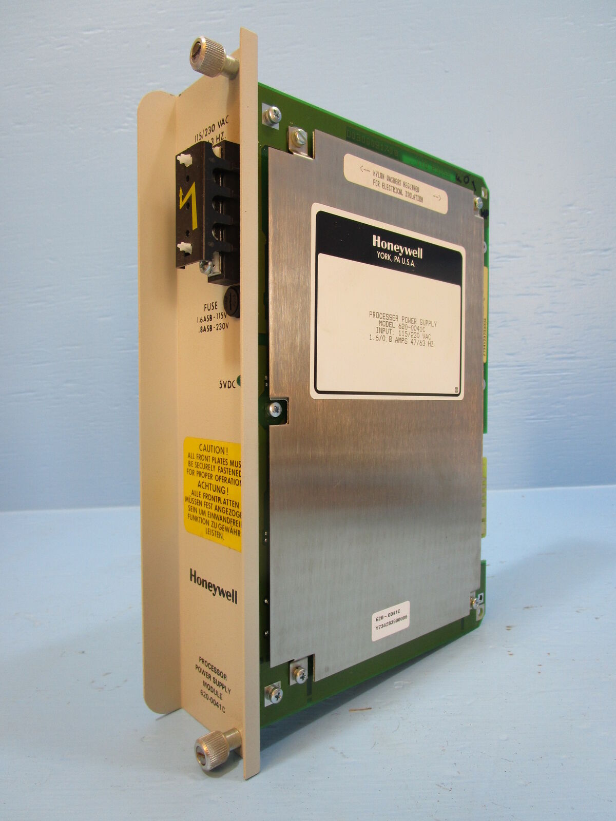 Honeywell 620-0041C Processor Power Supply Module PLC PS 6200041C 620-0041 C