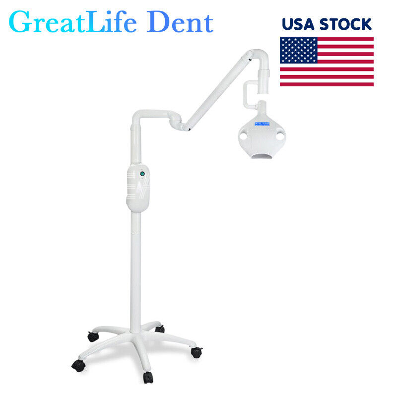 USA 40W8LED Dental Teeth Whitening Machine Cold Light Bleaching Accelerator Lamp
