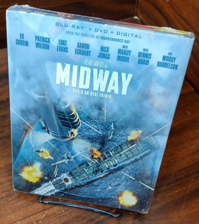 Midway Steelbook (Blu-ray + DVD) NEW (Sealed) - Free Box Shipping with Tracking