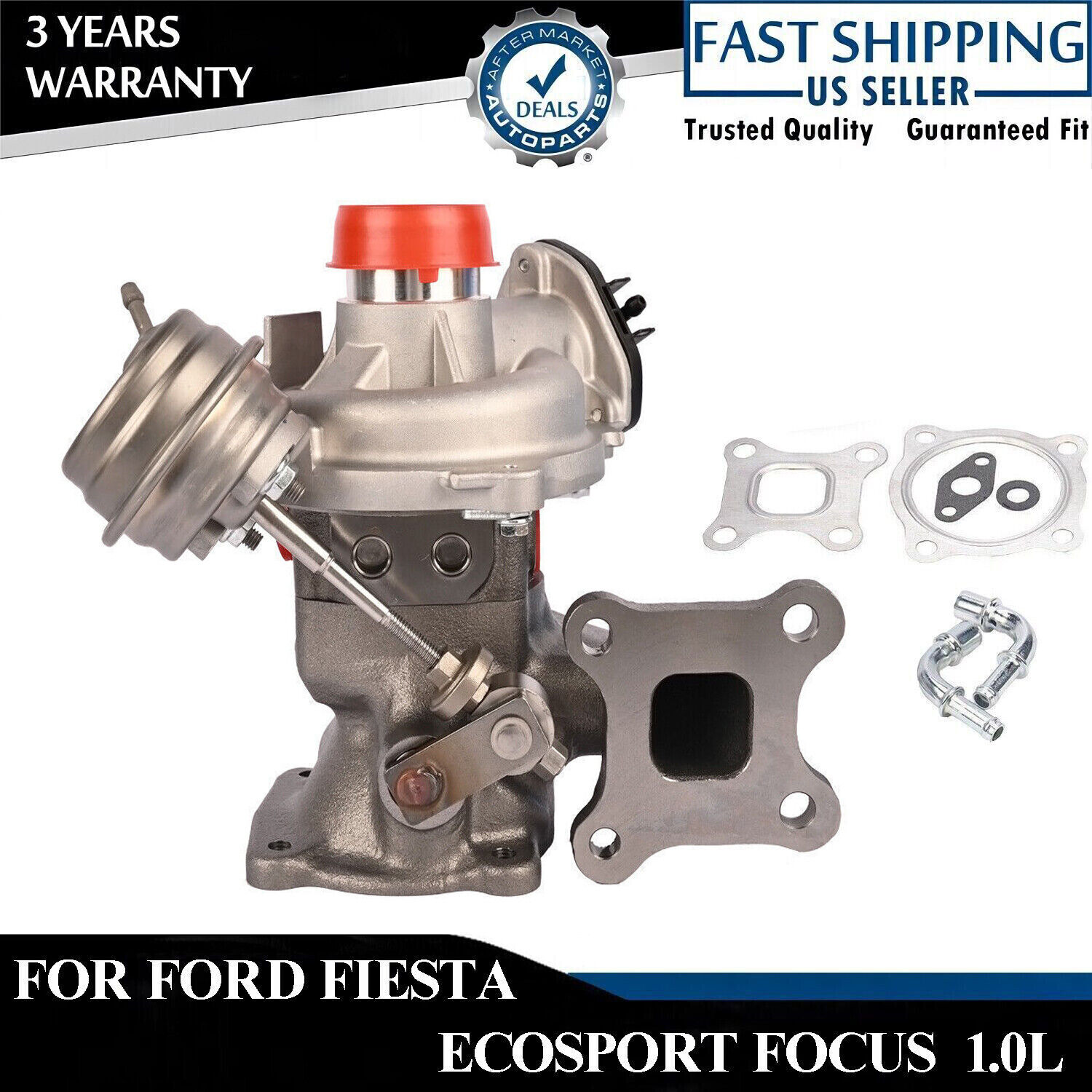 Turbo Turbocharger for Ford EcoSport Focus Fiesta EcoBoost 1.0L 74KW 3zyl 100HP