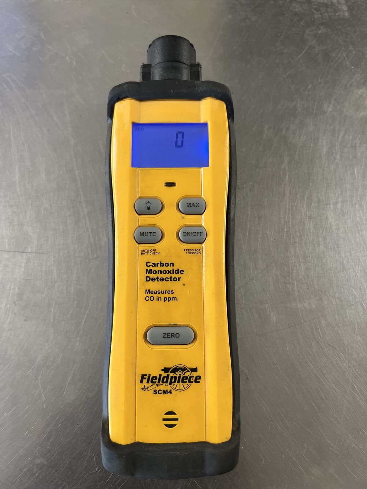Fieldpiece SCM4 Handheld Digital Carbon Monoxide Detector Works