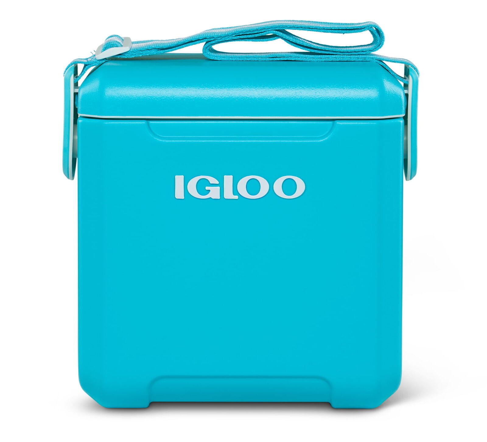 Igloo 11 Qt Tag-a-Long Hard Sided Cooler, Turquoise Blue.
