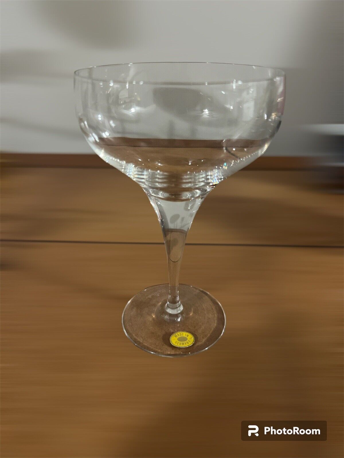 6 Vintage Germany Rosenthal Studio Line Champagne Coupe Glass Fuga NOS Unused