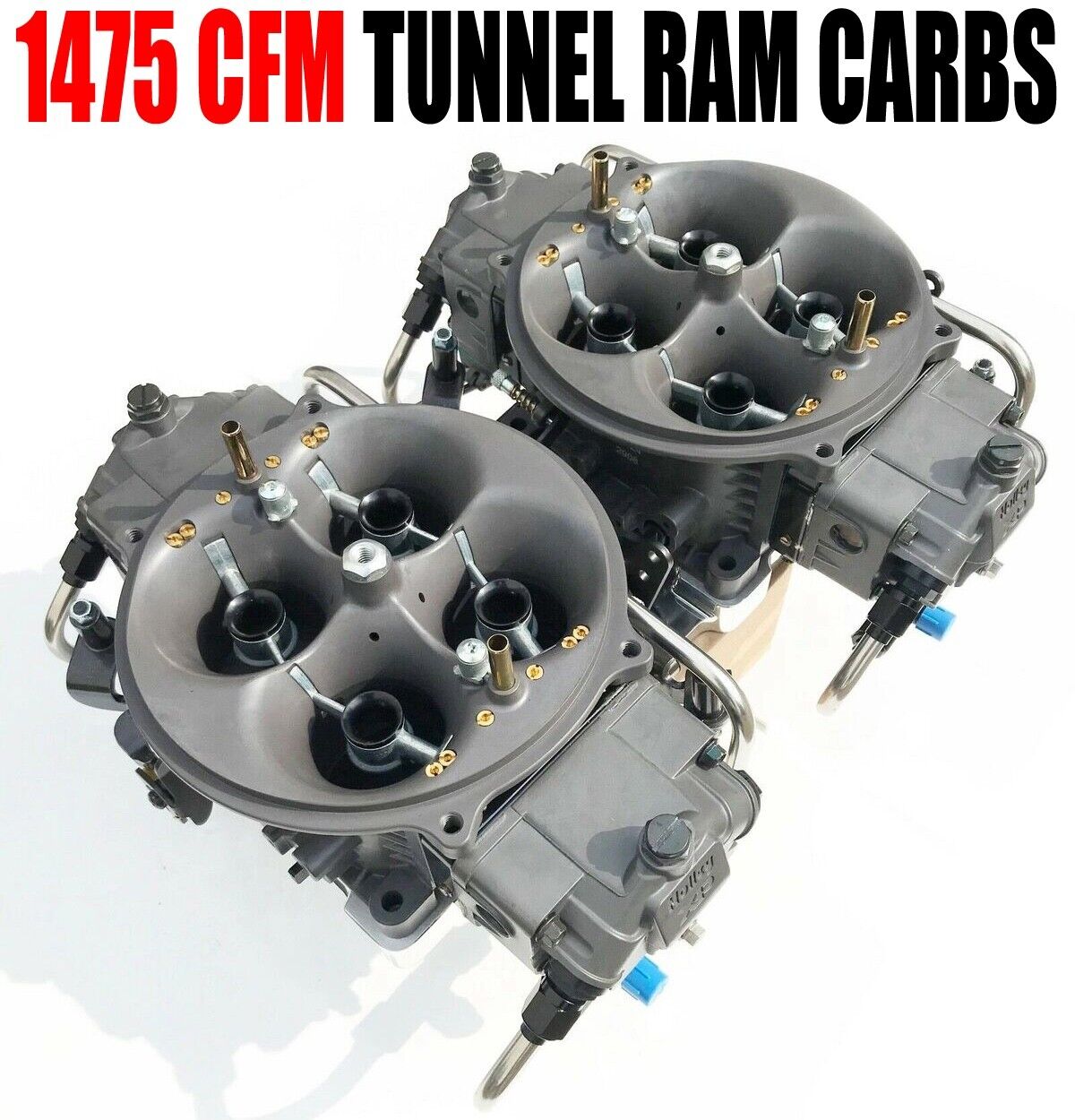 Holley 0-80925HB 1475 CFM 2 x 4 Gen 3 new tunnel ram gas Dominator Carburetors 