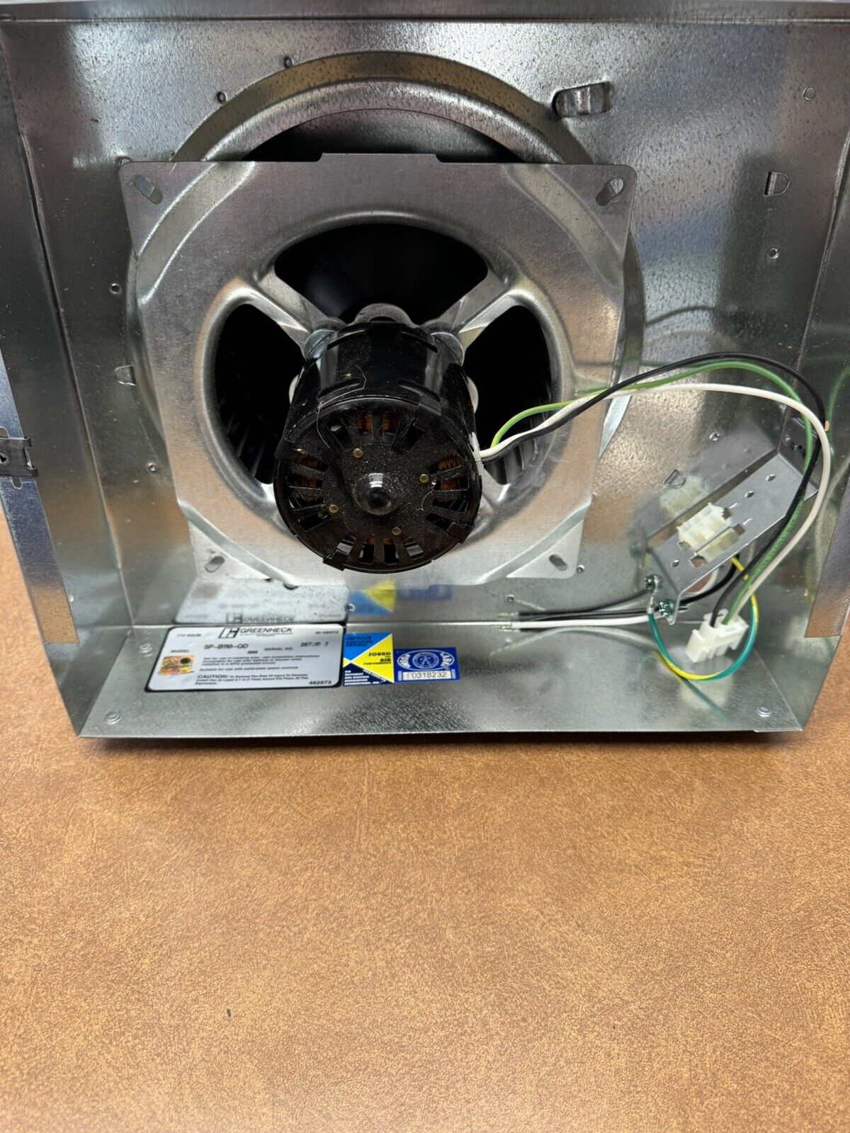 GREENHECK SP-B110-QD Exhaust Fan / SPB110QD NEW IN BOX Low Profile Bathroom Fan